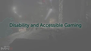 Read Disability and Accessible Gaming